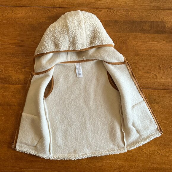 Carhartt cream fleece vest 3T NWOT - Picture 5 of 8